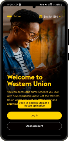 Check below how to start using your Western Union digital wallet.