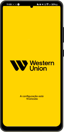 Tout pare! Aplikasyon Western Union ou a enstale!